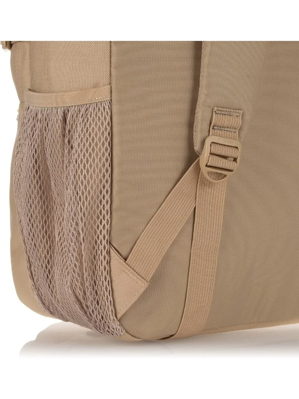 Stylish Travel & Work Backpack with 15-Inch Laptop Compartment & Leather Trim